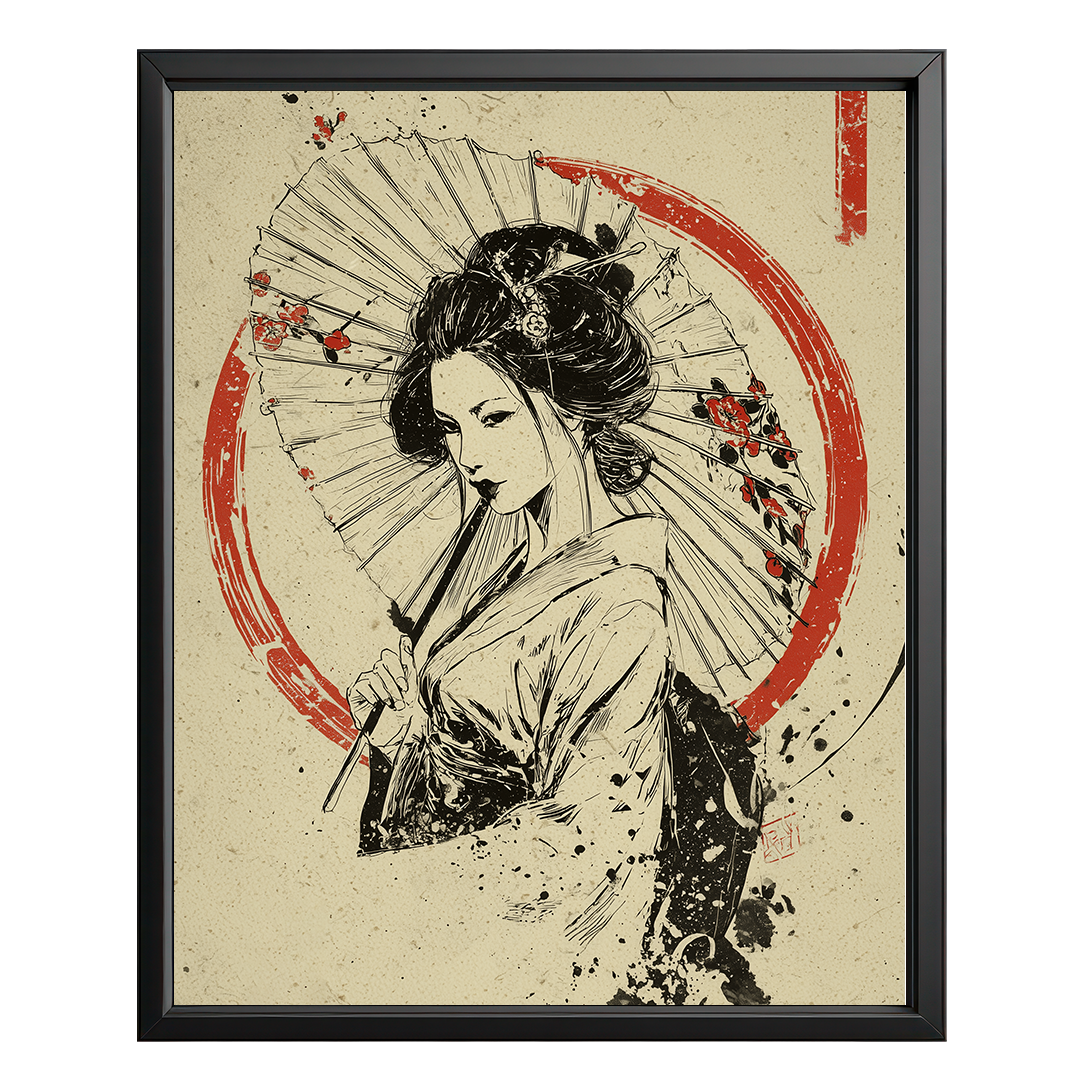 Geisha Wall Art