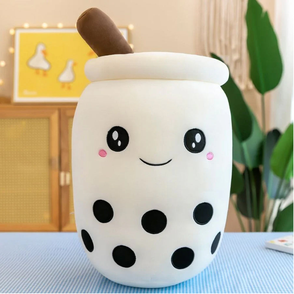 Smiling Kawaii Bubble Tea Plush
