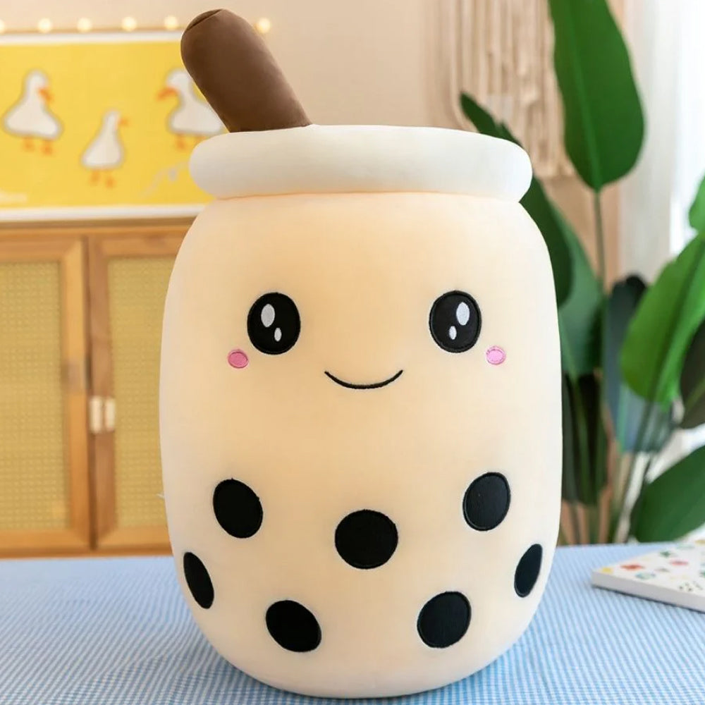 Smiling Kawaii Bubble Tea Plush