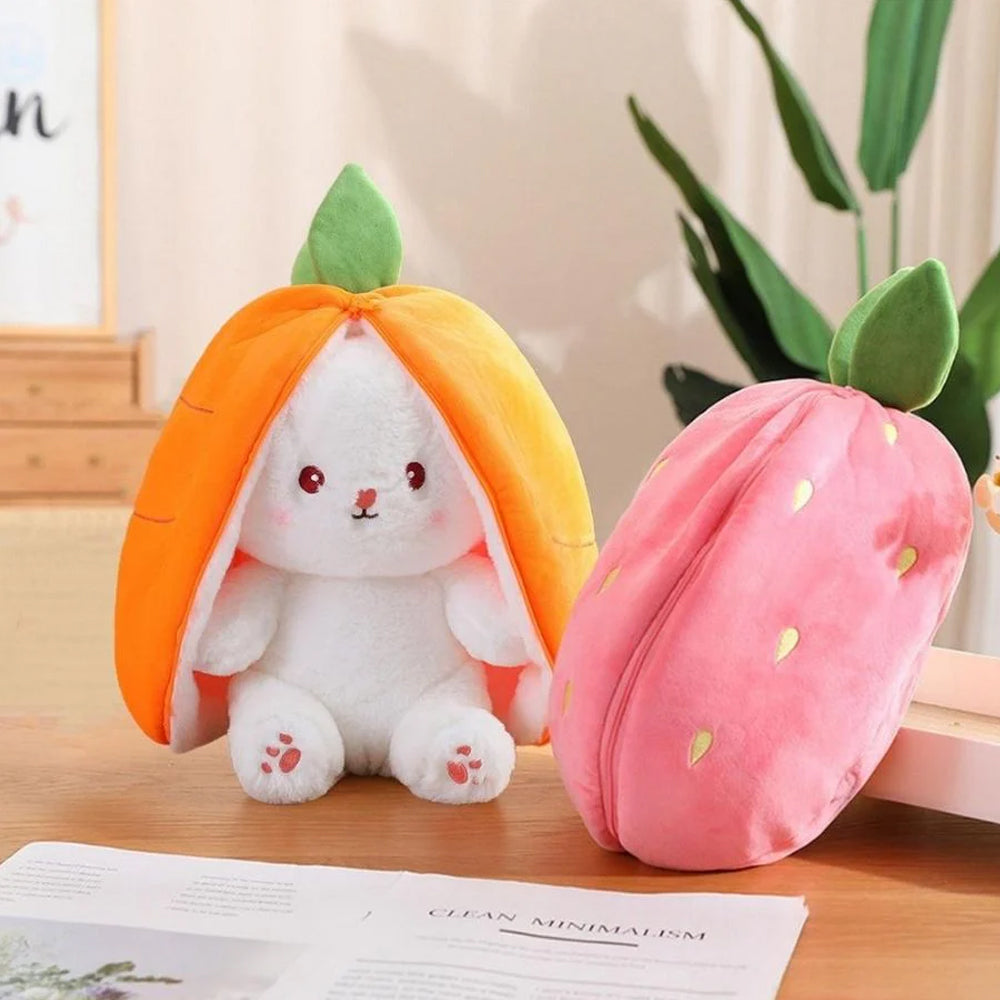 Kawaii Strawberry Bunny Plush