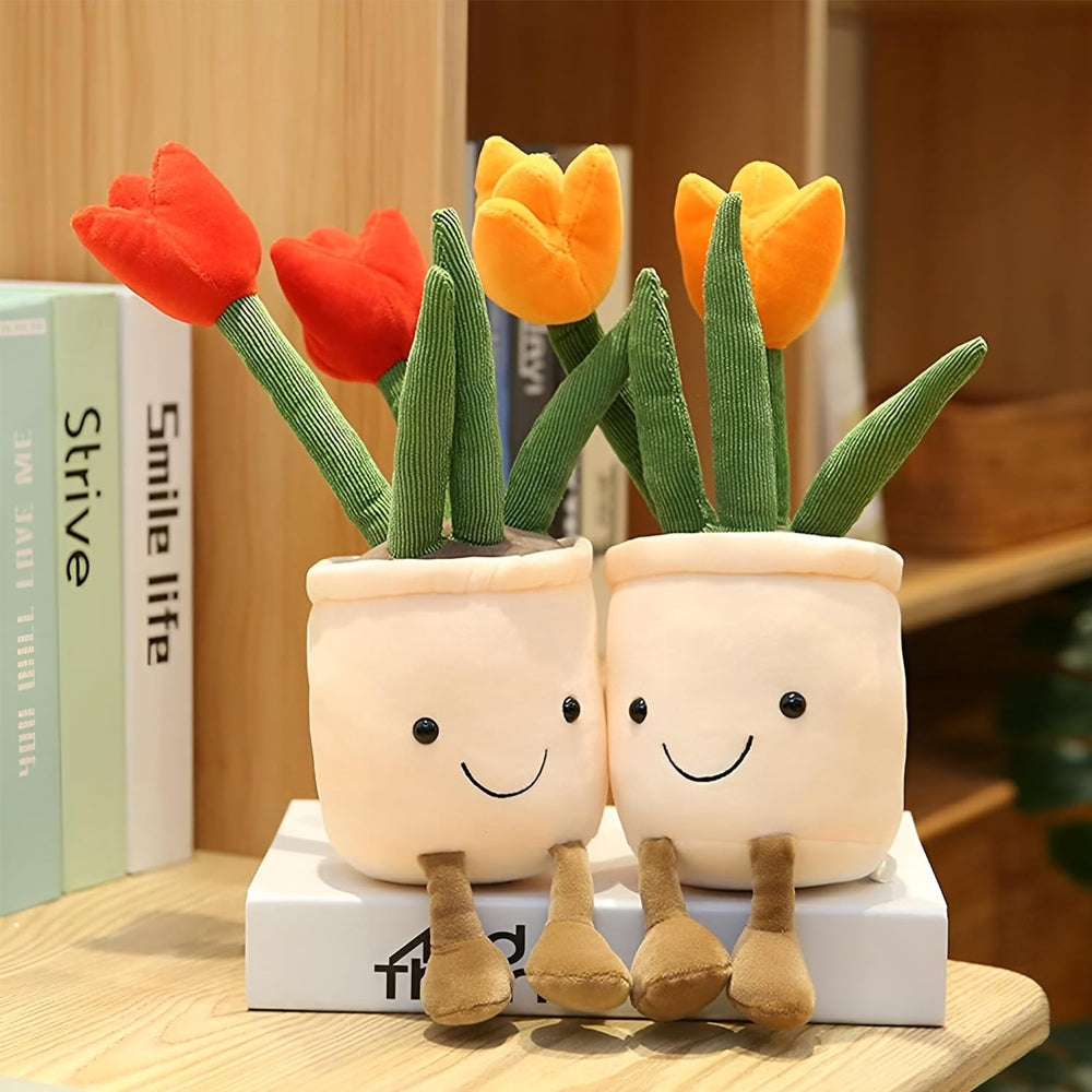 Kawaii Tulip Flower Plush