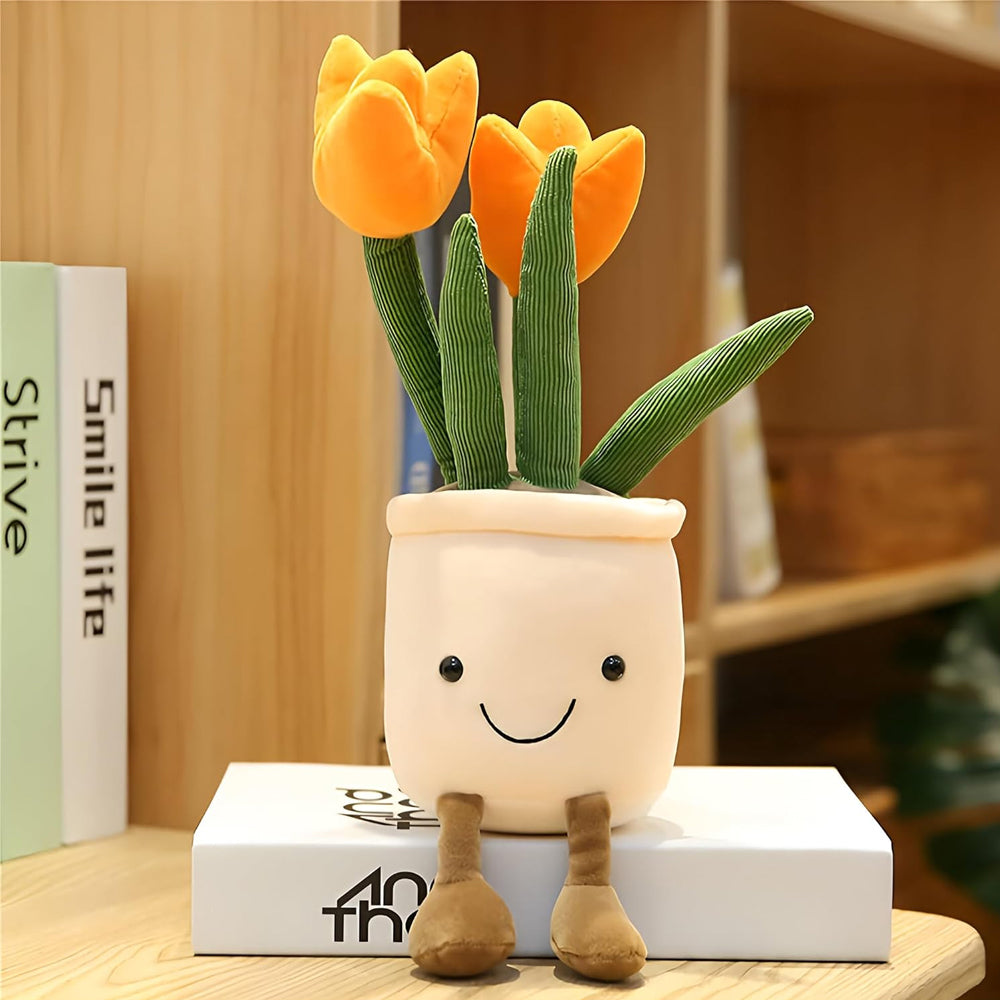 Kawaii Tulip Flower Plush
