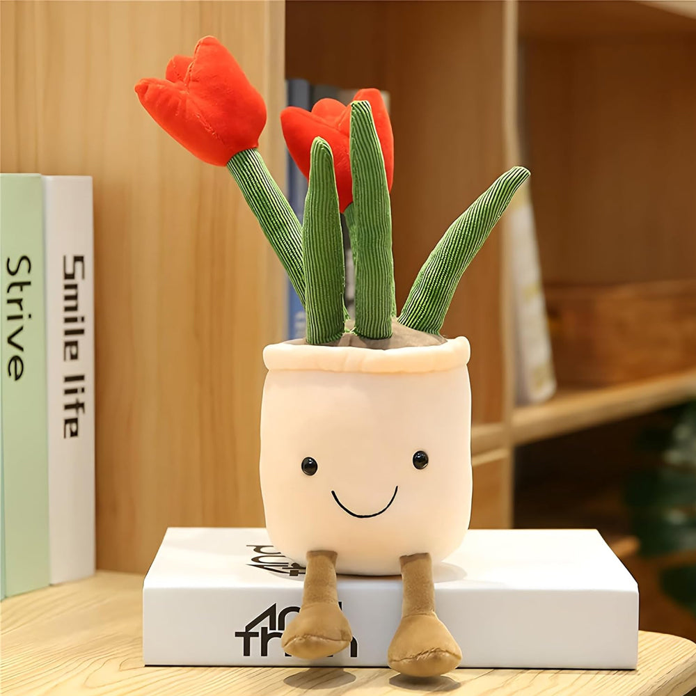 Kawaii Tulip Flower Plush