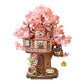 3D Sakura Tree House Puzzle