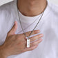 Engraved Japanese Name Necklace for Men