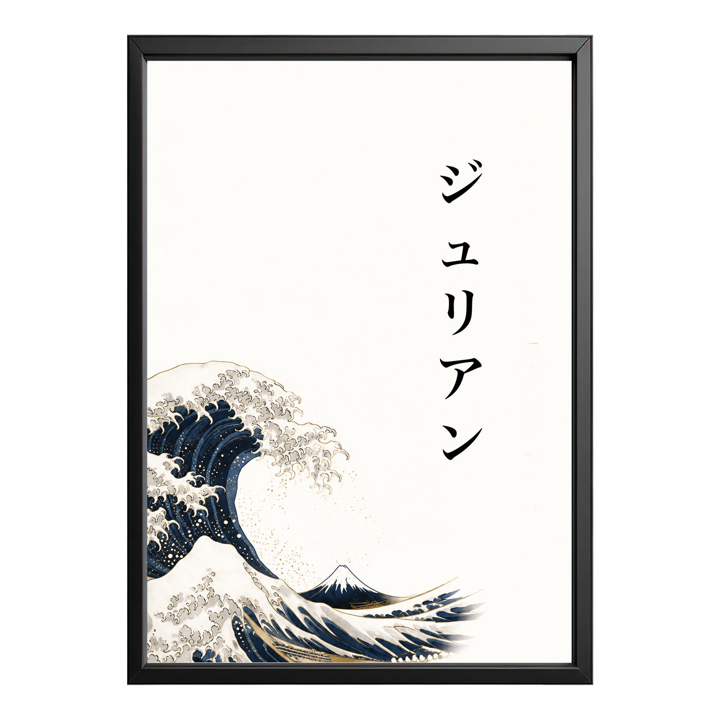 Personalized Japanese Wall Art – Great Wave