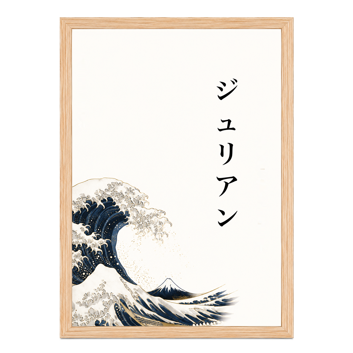 Personalized Japanese Wall Art – Great Wave