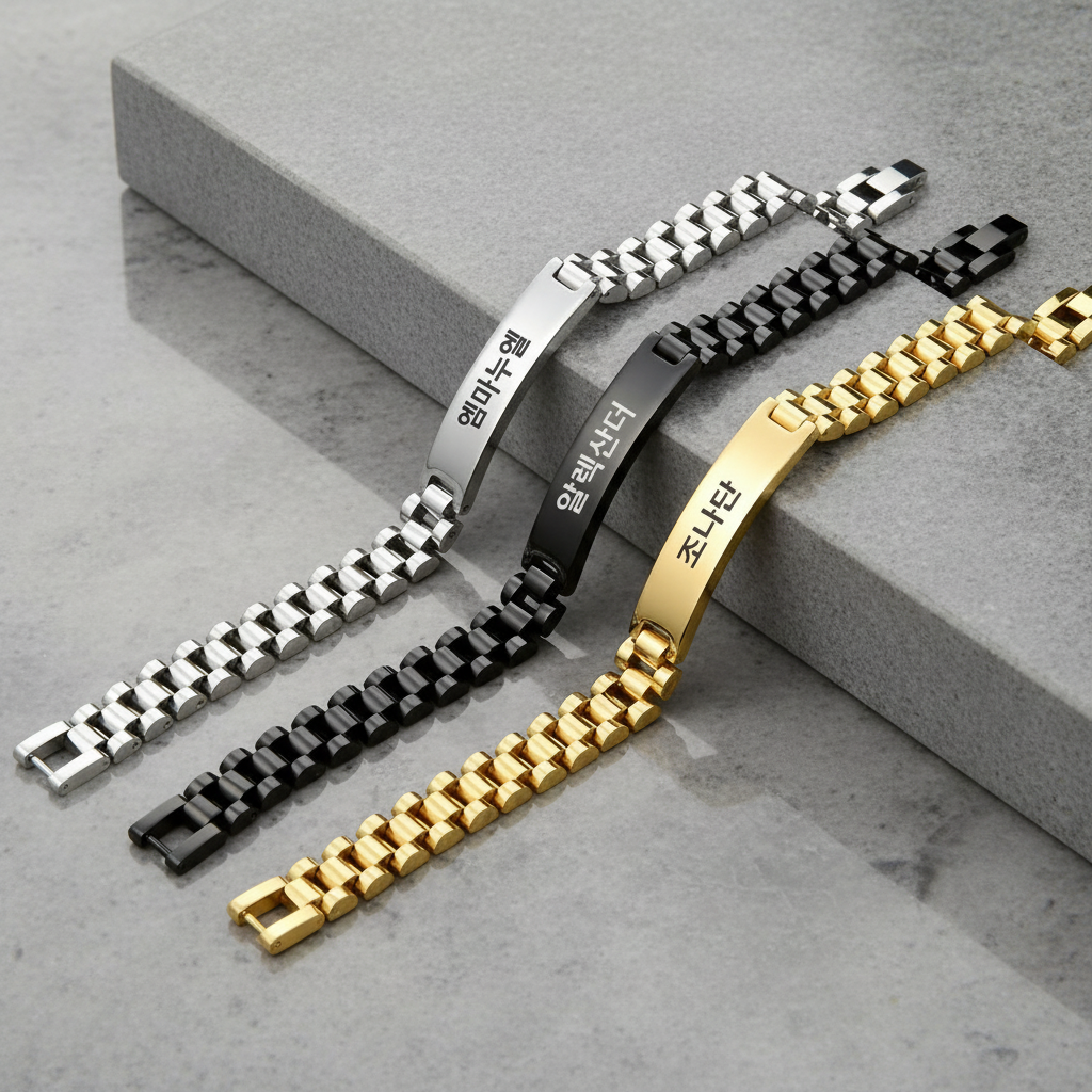 Personalized Korean Men’s Bracelet