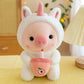 Kawaii Pig Bubble Tea Plush