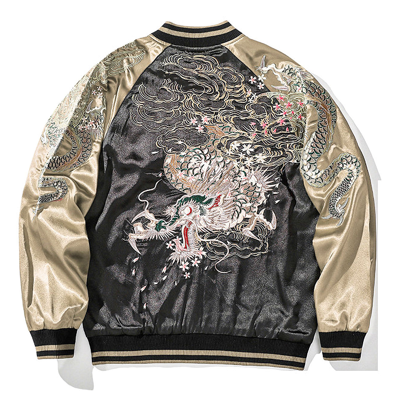 Japanese Sukajan Bomber Tenryu – Embroidered Jacket by Takumiya